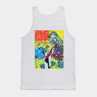 Abstract Pointillism Tank Top